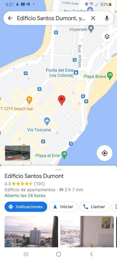 Апартаменты Santos Dumont 805 Пунта-дель-Эсте Экстерьер фото